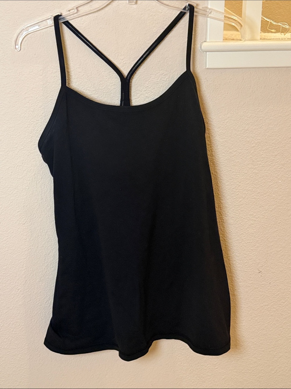 lululemon athletica Black Strappy Back Tank